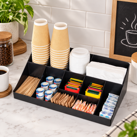 2-Tier Cup & Condiment Organizer