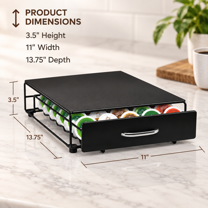 Under Brewer Coffee Pod Storage Drawer