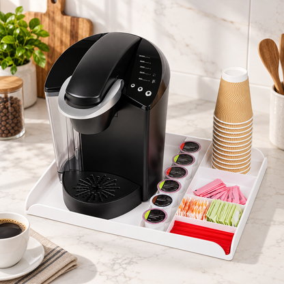 Coffee Station Serving Organizer Tray